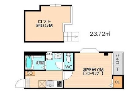 イル・グラッツィア美野島I205号室-間取り