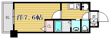 アネシスTJ506号室-間取り