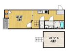 クレオ吉塚伍番館 - 所在階***階の間取り図 10709