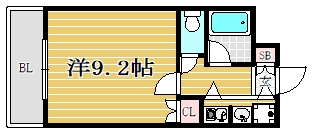 ロマネスク西公園第5805号室-間取り