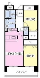 プレミール中村II - 所在階 の間取り図