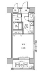 アクタス西公園アーバル - 所在階***階の間取り図 10751