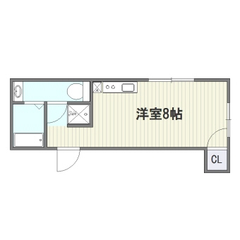 SHIROGANE　APARTMENT301号室-間取り