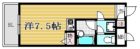 フォーラム日赤通り前 - 所在階 の間取り図