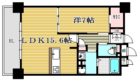 アルファライフ博多プレシャス - 所在階 の間取り図