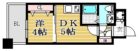 レジデンス箱崎 - 所在階 の間取り図
