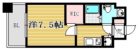 レジデンス箱崎 - 所在階 の間取り図