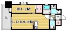 ラフレシーサ県庁口 - 所在階 の間取り図