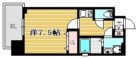 グランフォーレラグゼ箱崎宮前 - 所在階 の間取り図