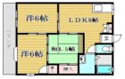 パインズ博多 - 所在階 の間取り図