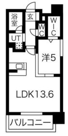 プレスタイル博多駅南II - 所在階 の間取り図