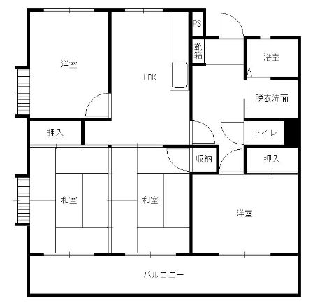 アベニュー21303号室-間取り