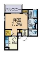 シュルーク大濠公園 - 所在階 の間取り図