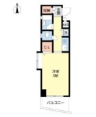 DSロイヤルコンフォート大濠 - 所在階 の間取り図