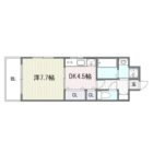 コンフォート博多 - 所在階 の間取り図