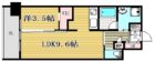 アルファシオディクレイヴ - 所在階 の間取り図