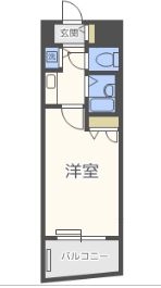 ライオンズマンション博多駅南第2307号室-間取り