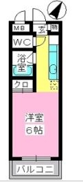 プレミール博多 - 所在階 の間取り図