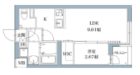 サニークレスト西新 - 所在階 の間取り図