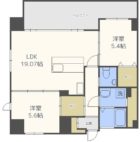 アクシオン薬院プレミアム - 所在階***階の間取り図 11116