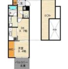 サンヒルズ博多 - 所在階 の間取り図