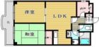 コープオリンピア高砂 - 所在階 の間取り図