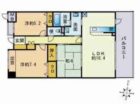 ダイアパレス唐人町 - 所在階***階の間取り図 11179