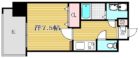 エンクレスト博多駅前Ⅲ - 所在階***階の間取り図 11214