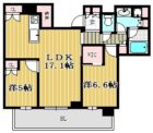 プレミスト天神赤坂タワー - 所在階 の間取り図