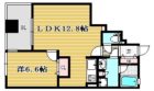 ライオンズ赤坂セントマークス - 所在階***階の間取り図 11297