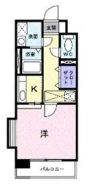 セレーノ・コンフォート大手門 - 所在階 の間取り図