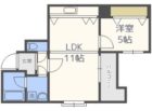 ステイツ平尾 - 所在階 の間取り図