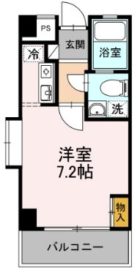 ツイン西通り - 所在階 の間取り図