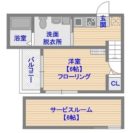 ライラックコート千代 - 所在階 の間取り図