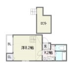 マーベラス博多 - 所在階***階の間取り図 1267