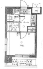 ラフォーレ博多 - 所在階 の間取り図