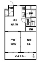 ダイアパレス大名 - 所在階 の間取り図