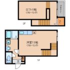 メゾネティック住吉 - 所在階 の間取り図