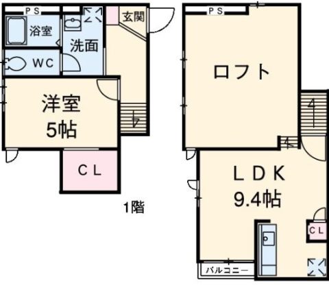 ＣＢ博多イーストガーデン１203号室-間取り