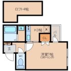 ヴァンクール博多 - 所在階 の間取り図