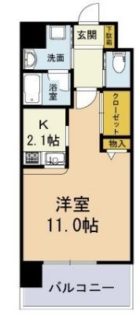 フォレスタ高砂 - 所在階 の間取り図