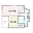 ベイシック薬院 - 所在階 の間取り図