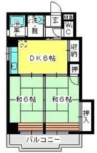 駅東レジデンス - 所在階 の間取り図