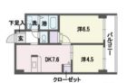 アイヴェール平尾 - 所在階 の間取り図