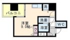 リード桜坂 - 所在階 の間取り図