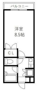 グリーンヒル博多 - 所在階***階の間取り図 158