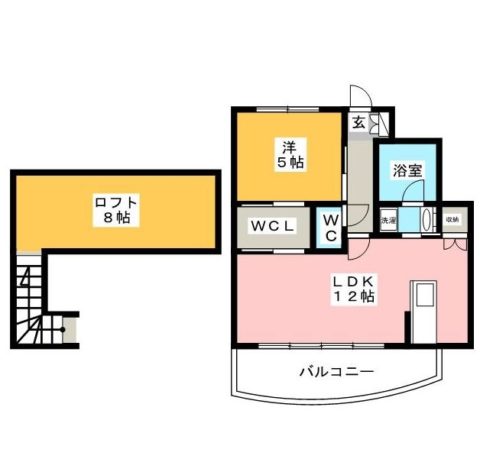 プライムアーバン博多東1102号室-間取り