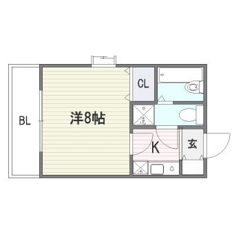 J-FLAT302号室-間取り