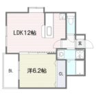 サン・ビオ渡辺通り - 所在階 の間取り図