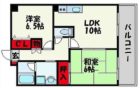 ルミエールオグシ - 所在階 の間取り図